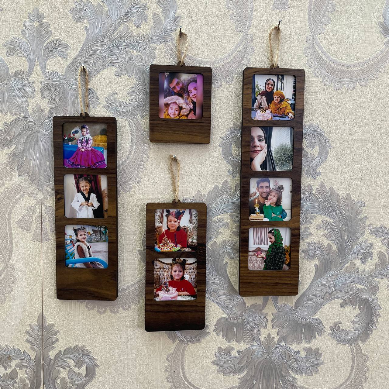 قاب چوبی مینیمال(چهارتایی)