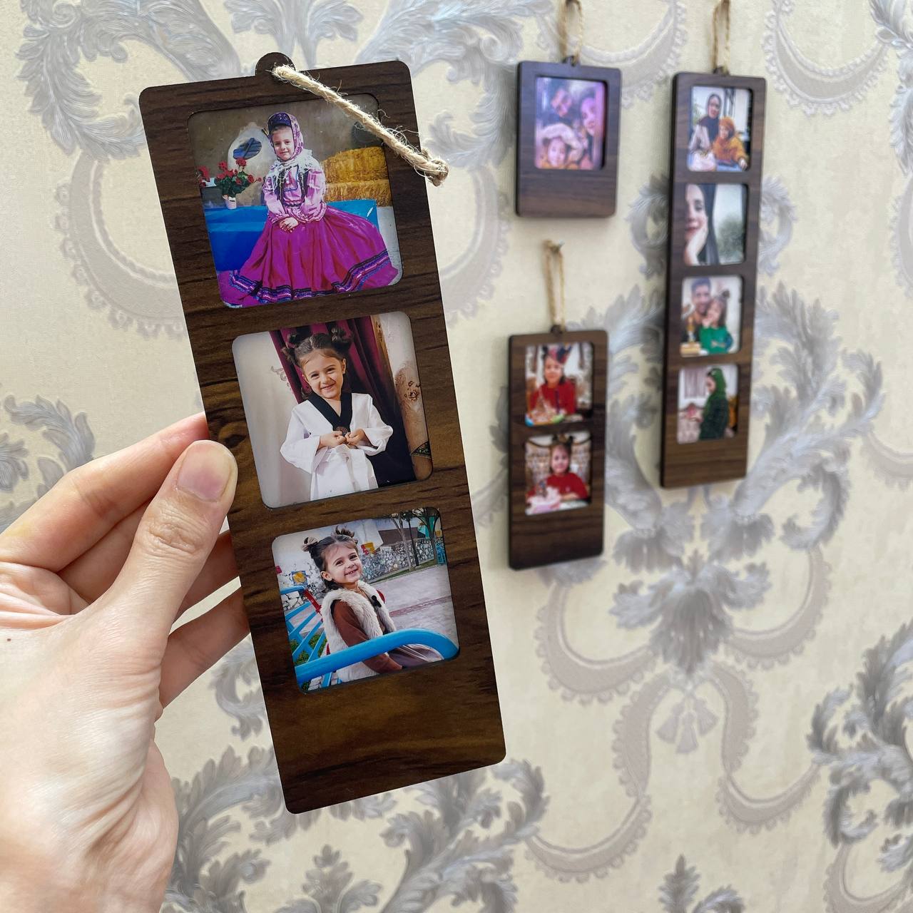 قاب چوبی مینیمال(چهارتایی)